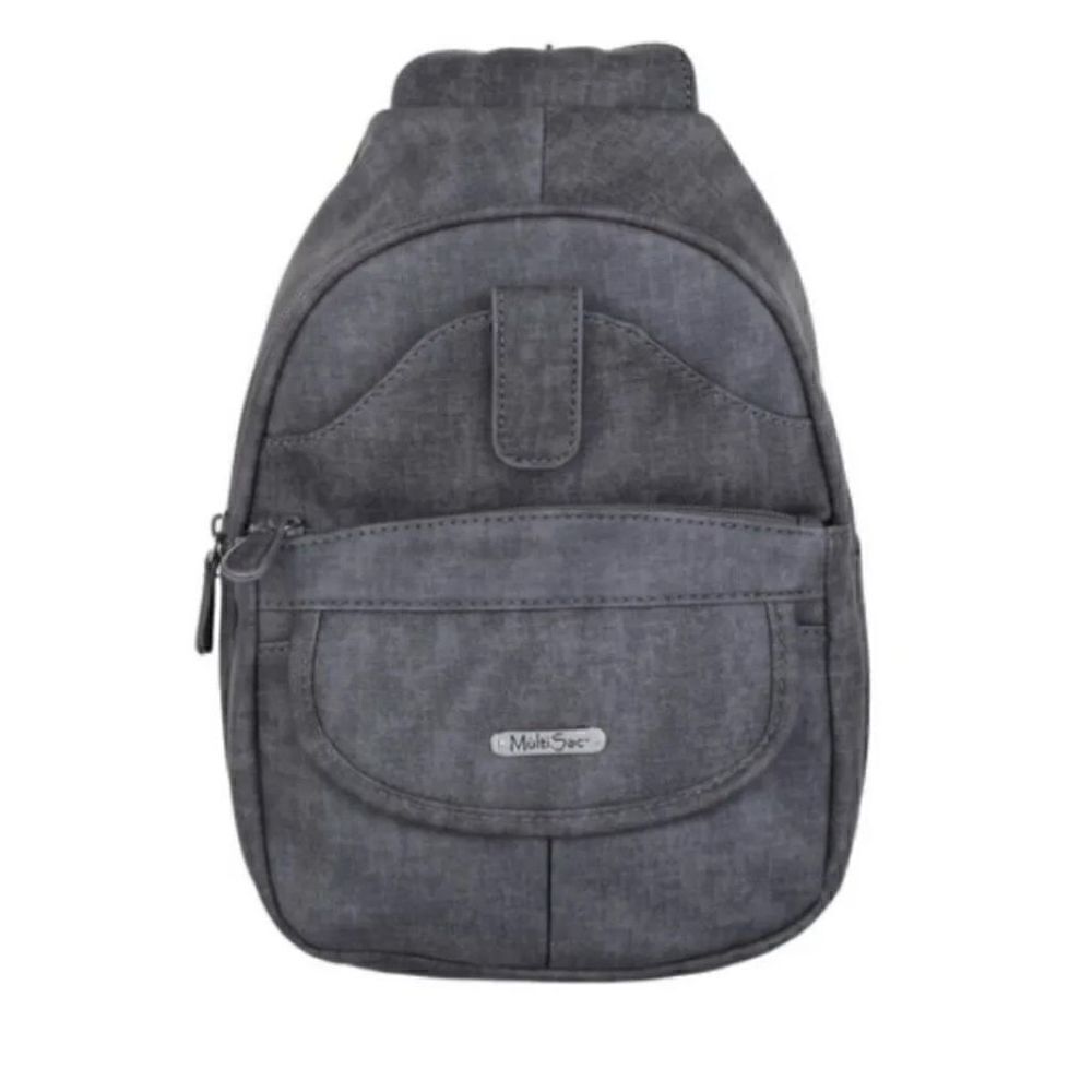 MULTISAC Grey Backpack